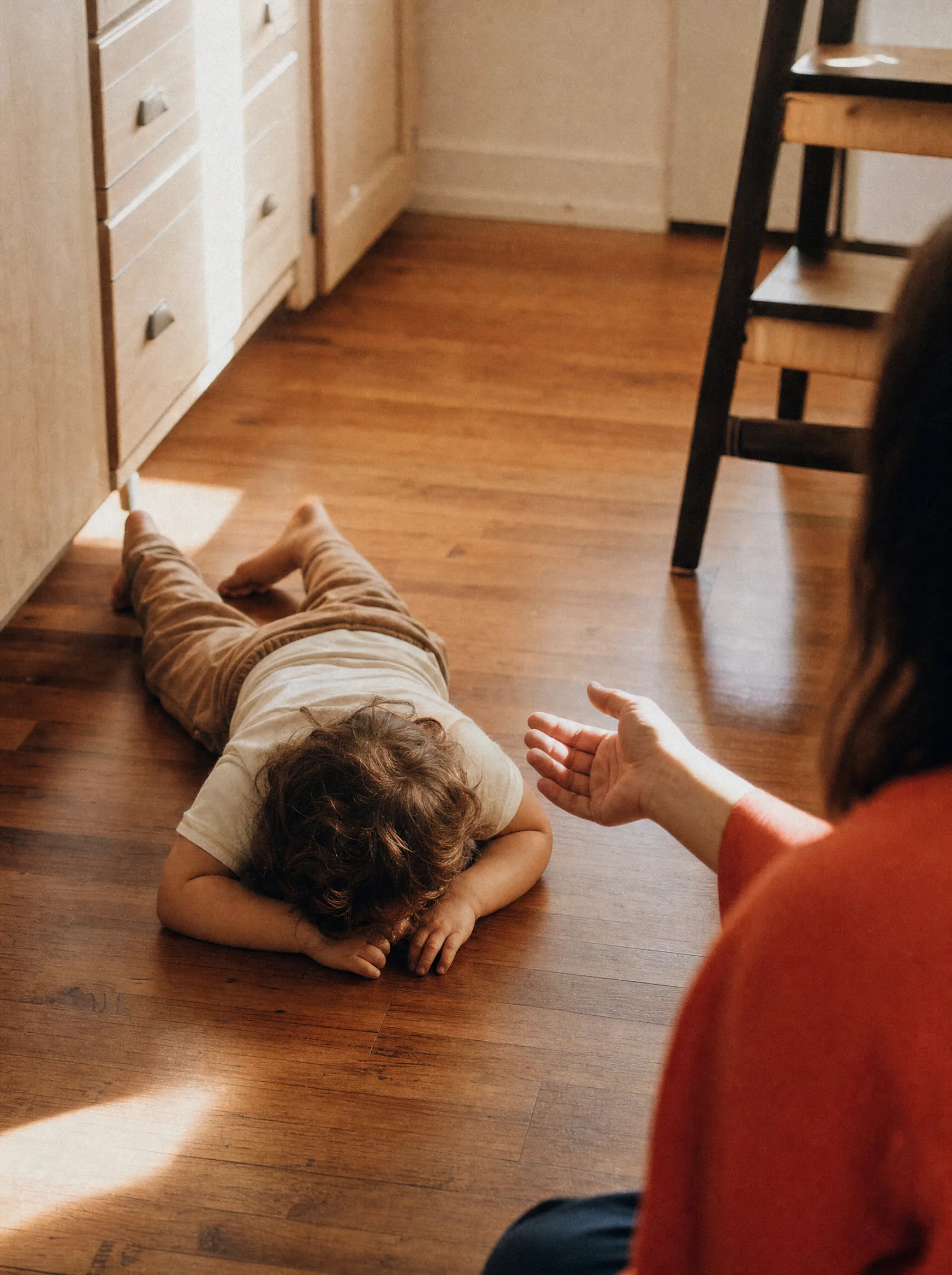 Tantrum meltdown